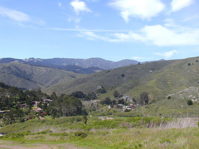 Marin mountains