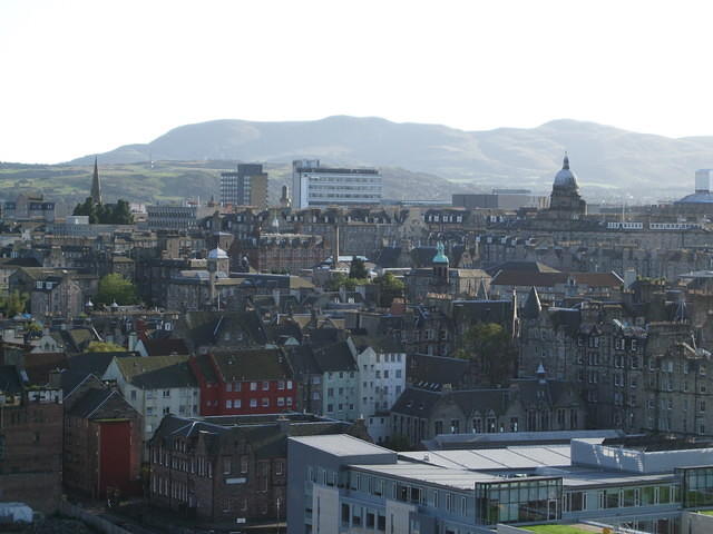 View from Calton Hill, South