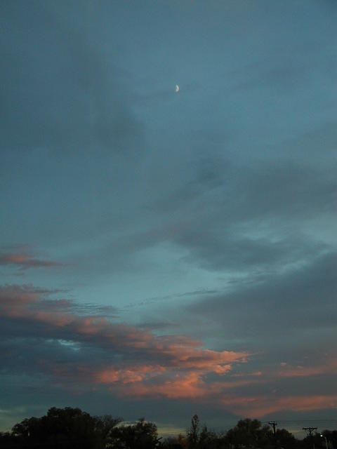 Sunset, Moonrise