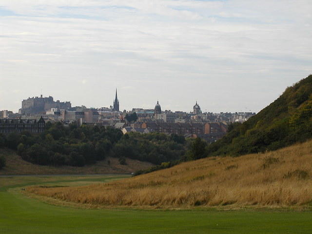 Town, from Holyrood Park