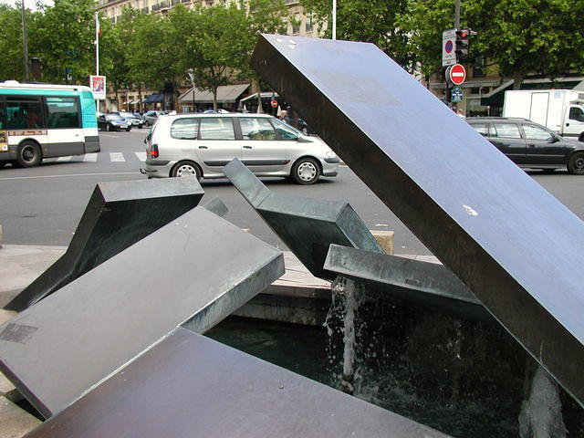 Public water art