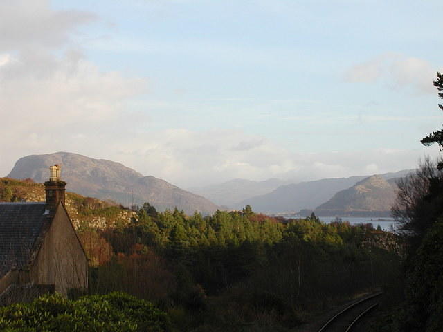 Village of Plockton and Loch Carron