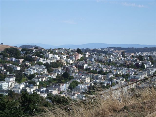 Rows of houses