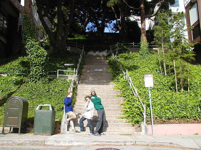 Stairway walks need stairways!