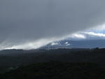 Clouds on the mountain