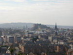 Edinburgh Castle and city