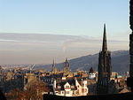 Church spires on the high street